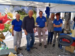 NABU Bonn-Infostand auf dem Bonner Frühlingsmarkt