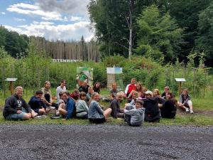 Teilnehmerinnen und Teilnehmer der NABU-Stadtranderholung Meckenheim