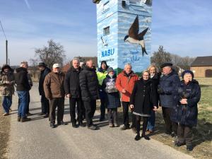 Einweihung des NABU-Artenschutzturms in Klein-Altendorf (Rheinbach)