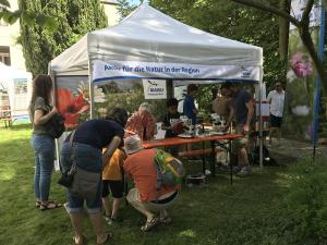 Infostand des NABU Bonn auf dem Museumsmeilenfest